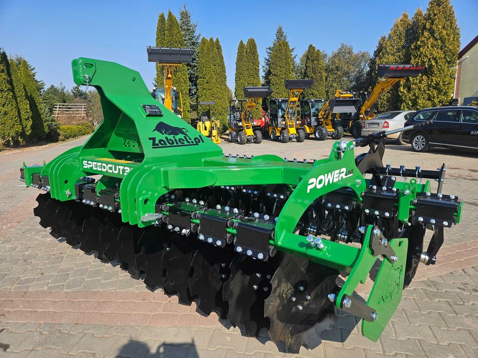ciężka masywna BRONA talerzowa agregat 3 m ZABIEL 2026
