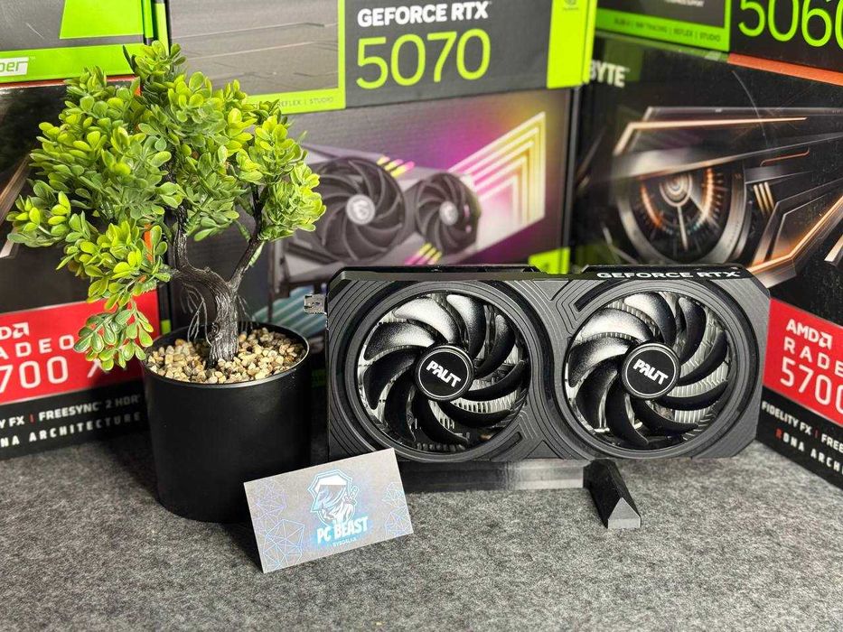 Відеокарта Palit RTX 4060 Infinity 2 OC 8GB GDDR6 | МАГАЗИН | Гарантія 90 днів