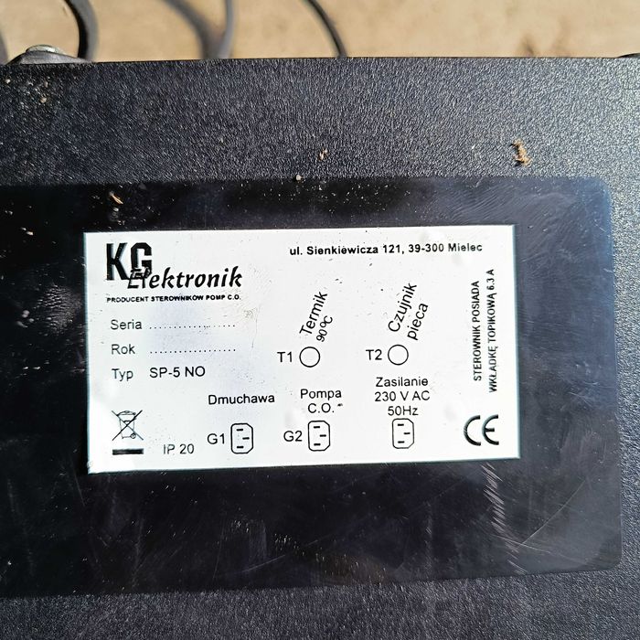 KG-Elektronik SP-05 LED sterownik + Wentylator dmuchawa WPA 120 MplusM