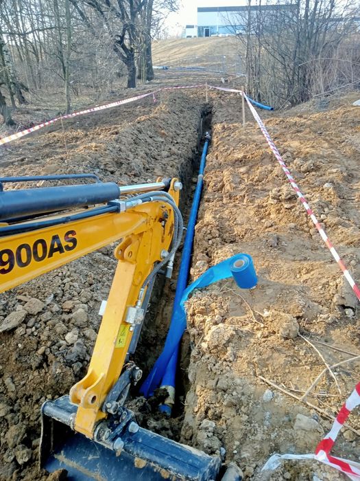 Usługi minikoparką ,Ocieplenie fundamentów FV krótkie terminy