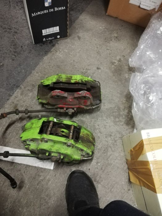 Travagem completa frente seat ibiza cupra 6l 312mm ap seat sport