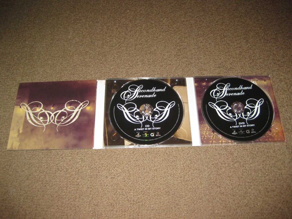 CD+DVD dos Secondhand Serenade "A Twist In My Story" Deluxe Edition!
