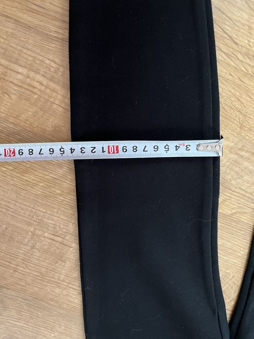 Legginsy damskie czarne z zamkiem z przodu Papaya roz M