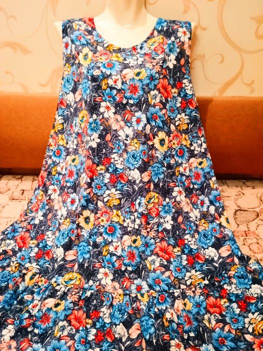 Сукні/сарафани жіночі трикотажні. Гурт, роздріб