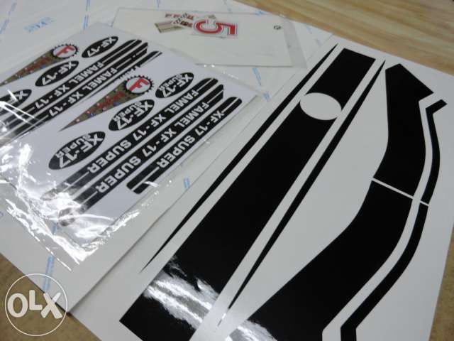 Autocolantes xf 17 xf17 super