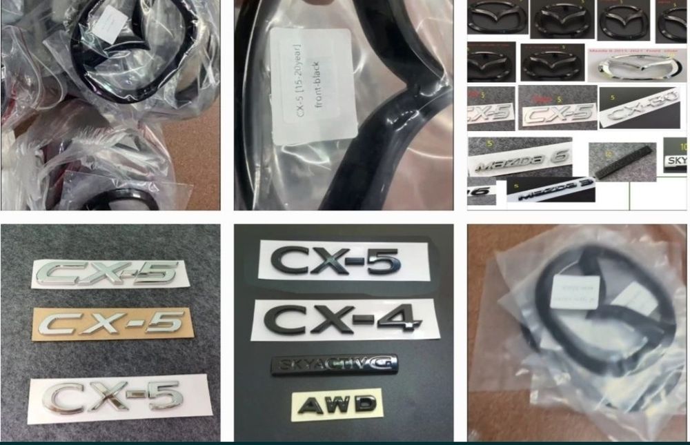 Набор эмблем значки для Mazda cx-5,Мазда 3,6,CX 3,303: 2 950 грн