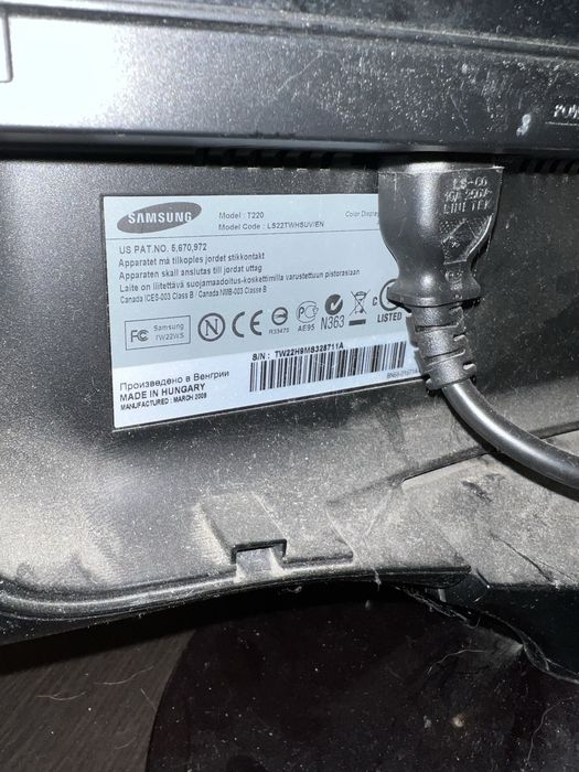 Монітор samsung T220