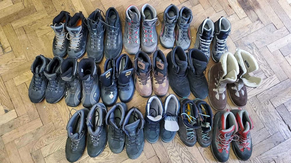 Оренда прокат трекінгового гірського взуття обуви бот для гор карпат