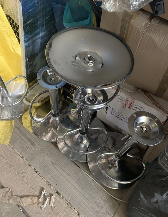 Барные стулья кожа и зам кожа