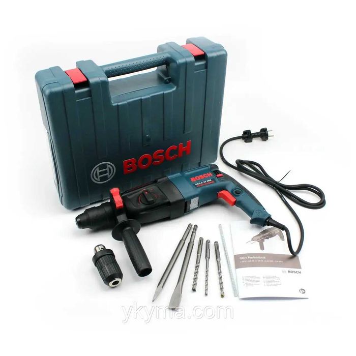 Перфоратор Bosch 2-26 DRE ( 900 Вт / 1100 об.хв / 4800 уд.хв / 3.2 Дж)