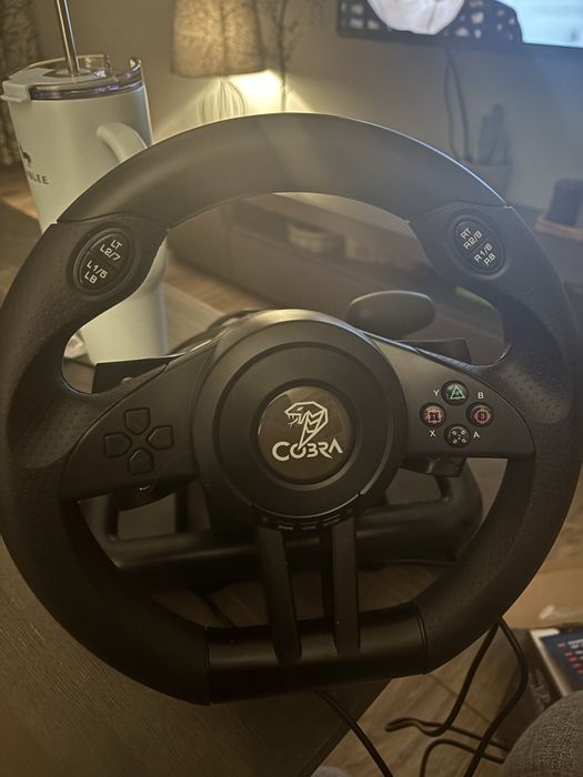 Kierownica gamingowa JAK NOWA!