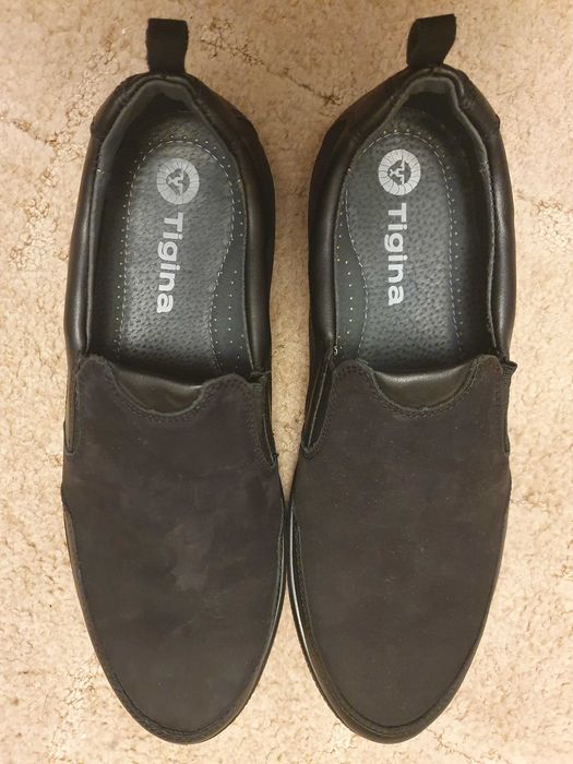 туфли мужские кожаные TIGINA (ТИГИНА) размер 45 (длина стельки 29 см)
