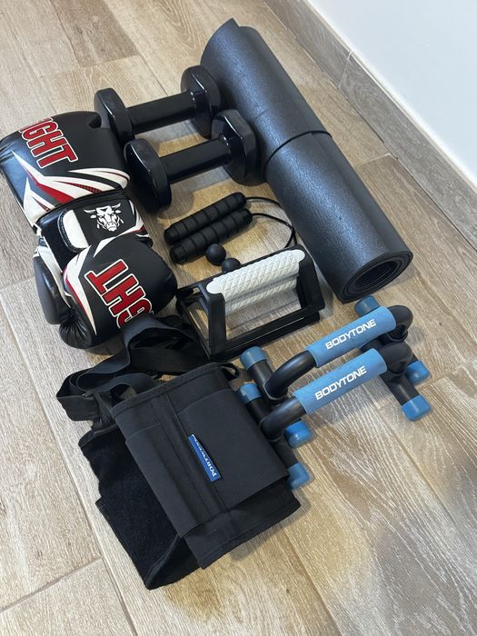 Kit de treino, Ginasil em casa.
