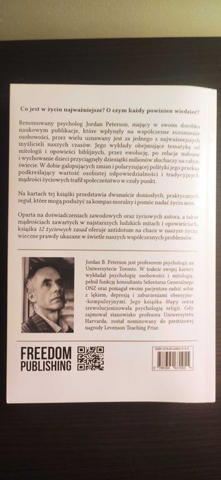 Książka 12 Życiowych Zasad autorstwa Jordan B. Peterson