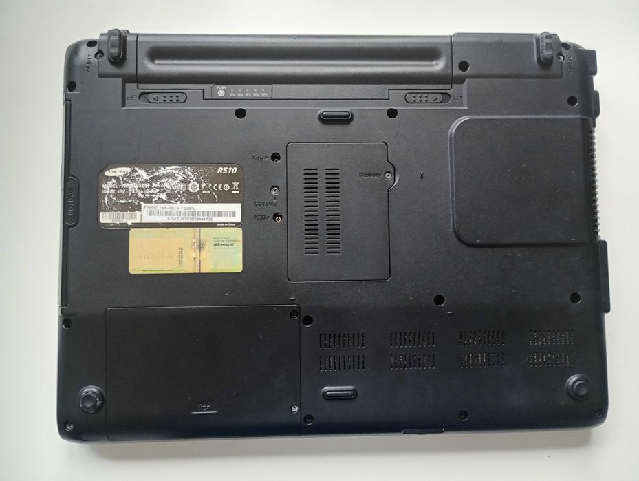 Notebook Samsung R510 15,6" 240Gb 3Gb ram