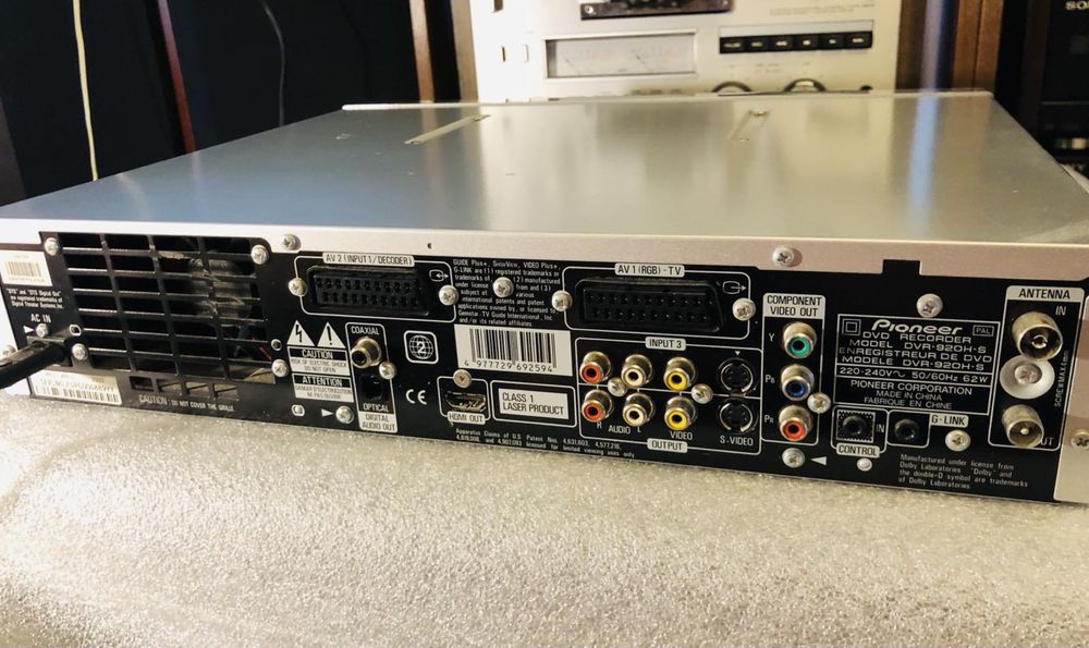 ДВД рекордер Pioneer DVR 920H: 6 000 грн. - Медиа проигрыватели