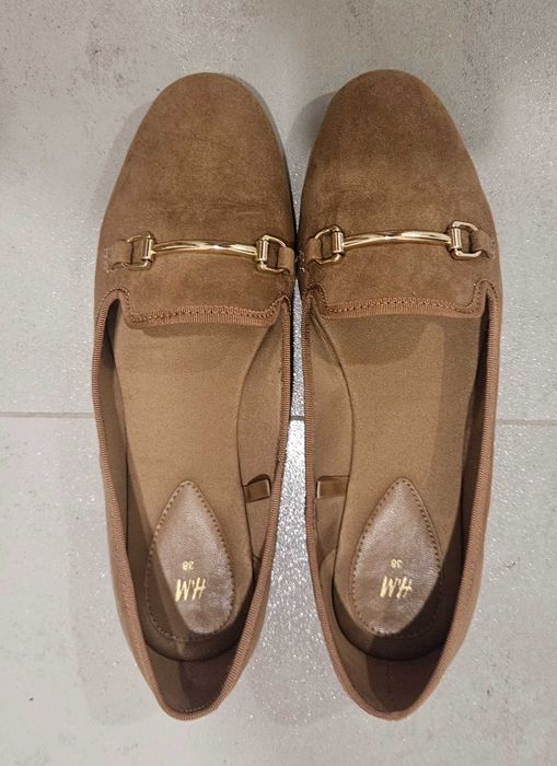 Mokasyny damskie lordsy półbuty H&M r. 38