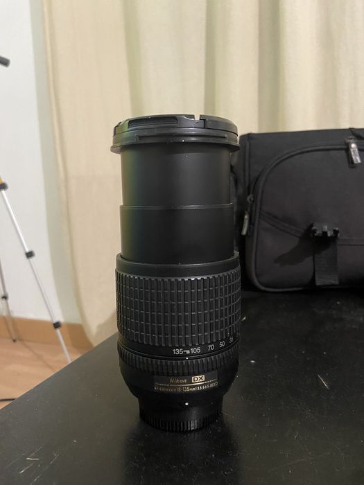 Lente Nikon (18-135mm) + Mala Transporte