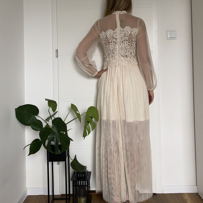Maxi boho sukienka