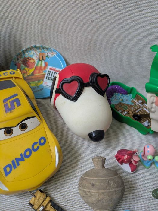 Conjunto Brinquedos Figurinas Coleção Colecionadores Snoopy Rei Leão Nemo