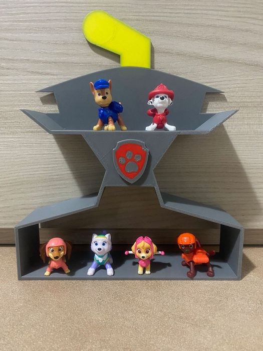 Expositor figuras Patrulha Pata Kinder Ovo