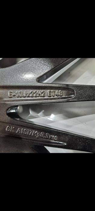 Jantes 22" Originais Porsche Cayenne Coupé 9Y3 RS Spyder 5x130