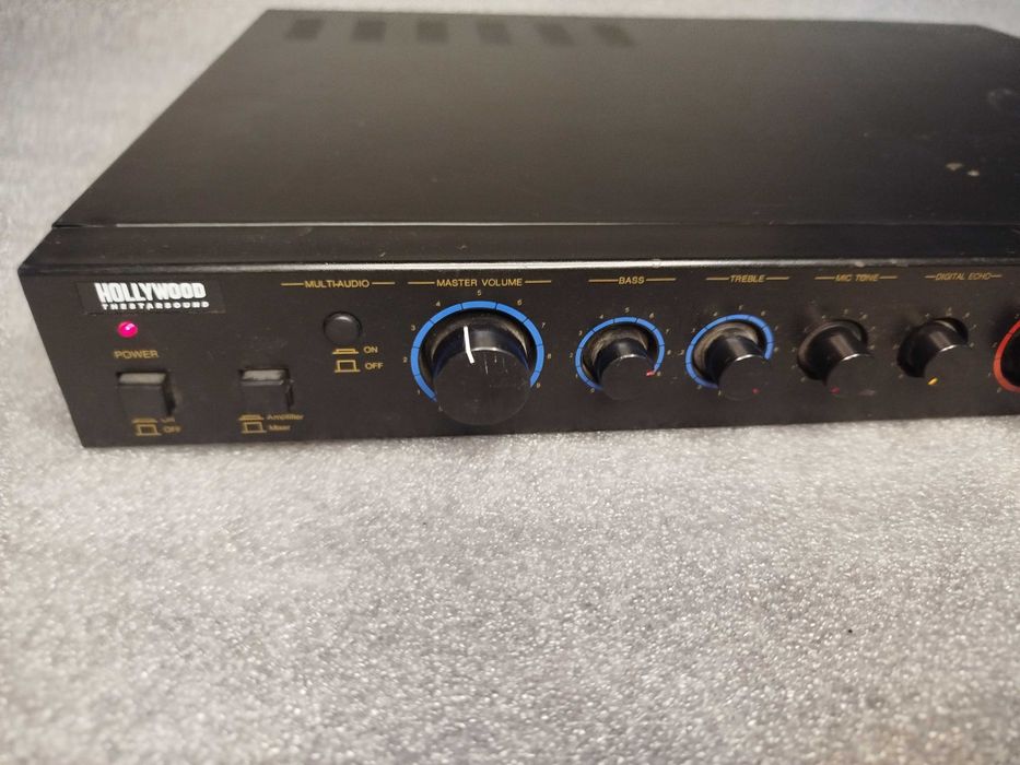 Wzmacniacz Stereo HiFi Karaoke Mixer Salza 2200