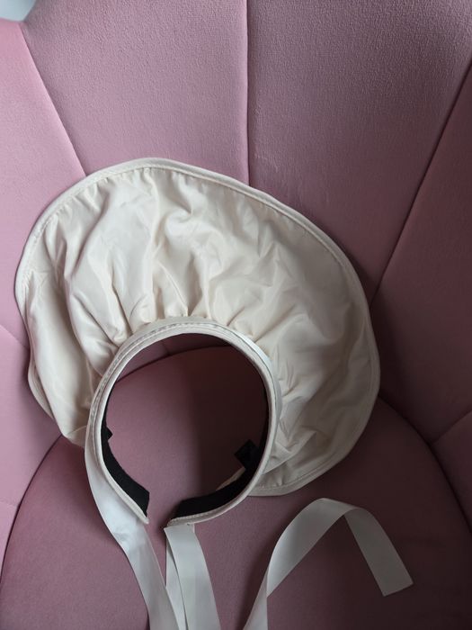 Czepek bonnet opaska z wiązaniem