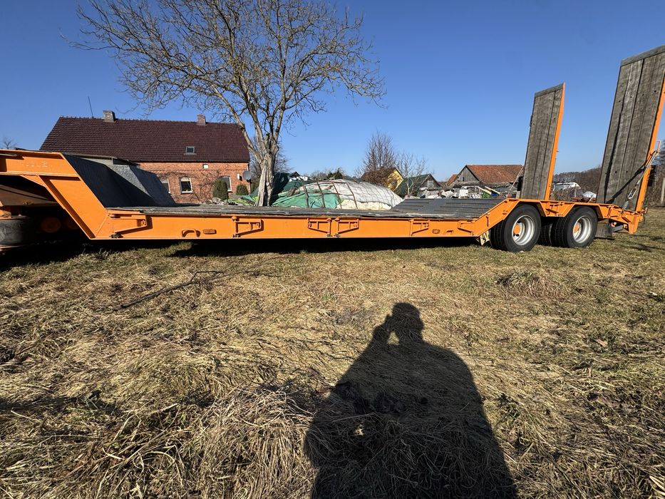 Müller Mitteltal tt 40  przyczepa niskopodwoziowa