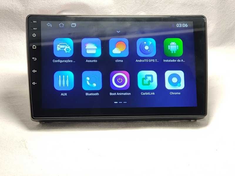 Radio 2 DIN Android 13 Peugeot Partner – GPS WIFI CarPlay - C/Garantia