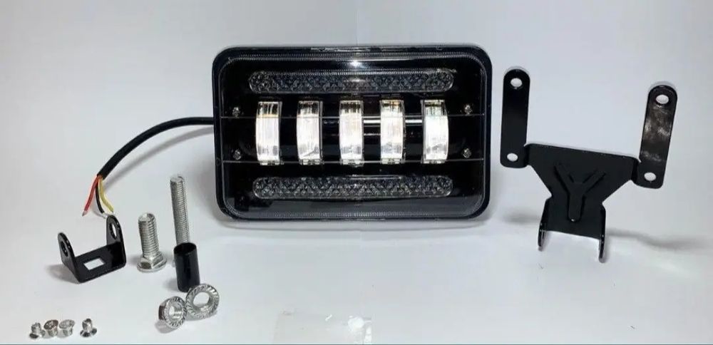 Светодиодная фара ближнего света С ДХО 50W. СТГ ПТФ Led противотуманка