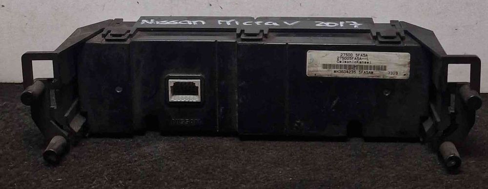 Comando Chauffage / Sofagem 275005FA5A - NISSAN MICRA V