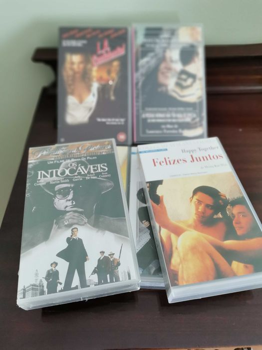 Filmes VHS em estado novo
