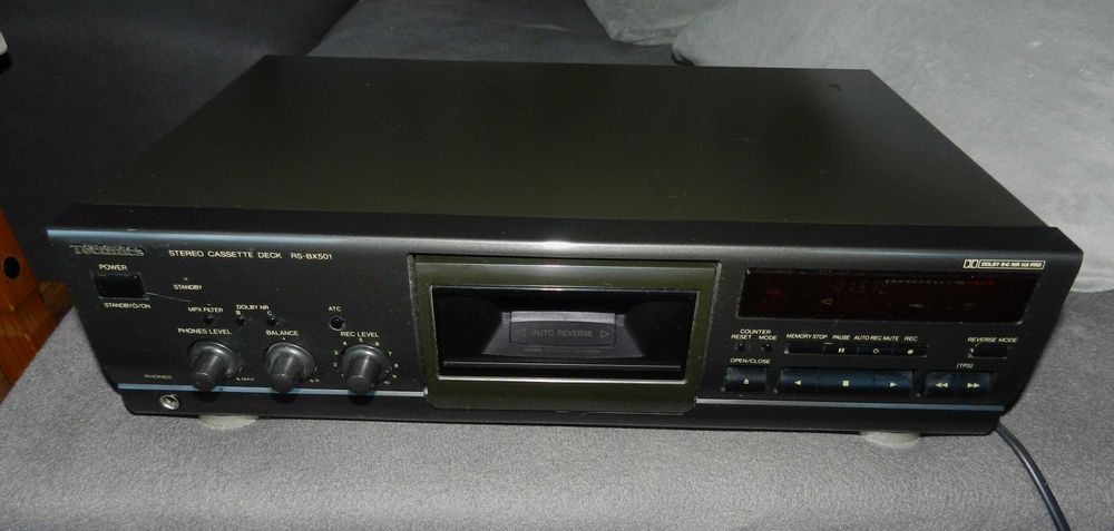 Magnetofon Kasetowy Technics RS-BX501 jak nowy