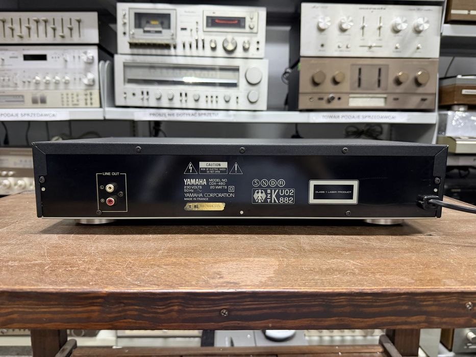 ‼️ Yamaha CDX-480 – Odtwarzacz CD Hi-Fi z Przetwornikiem 1-Bit DAC | Audio Room