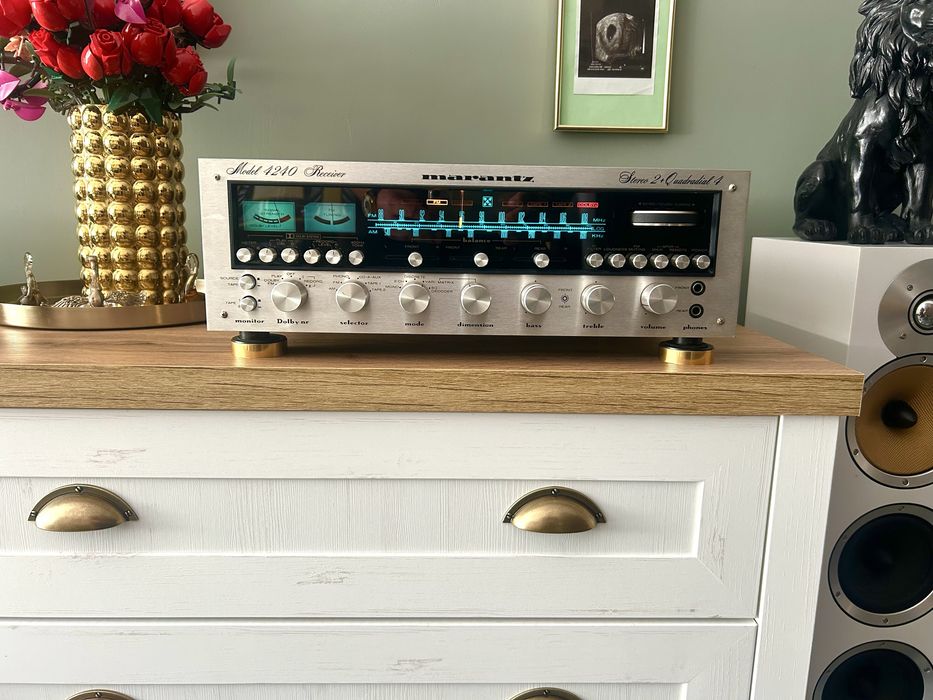 Legendarny Marantz 4240 Ampliutner Stereo+2 Quadradial 4*TOP*Serwis!