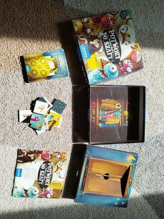 Granna Gra potwory do szafy