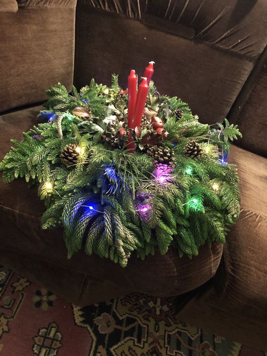 Centro de mesa natalino