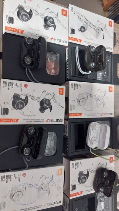 Słuchawki JBL AERO,  JBL FLEX  Glosnik JBL GOEsential