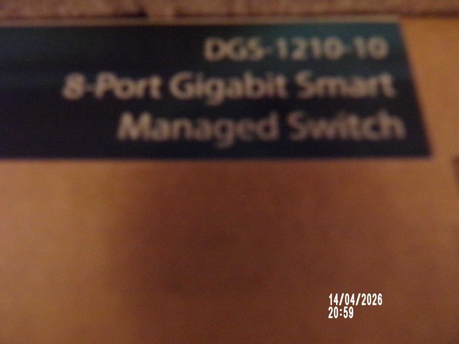 DGS-1210-10 8-port gigabite smart managed switch