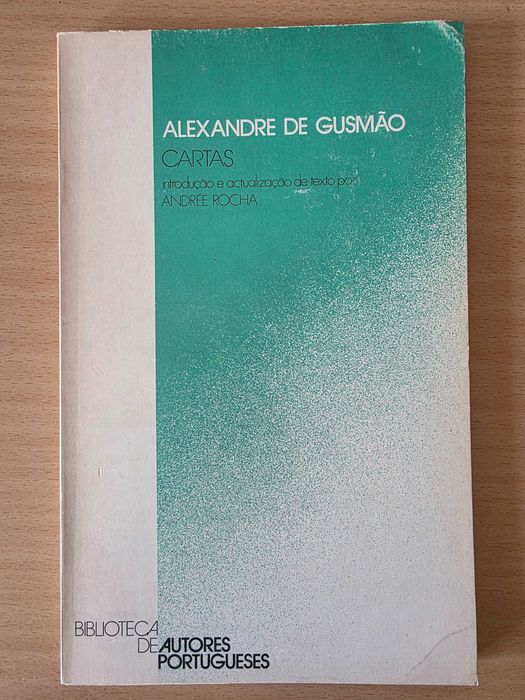 Livro "Cartas" de Alexandre de Gusmão
