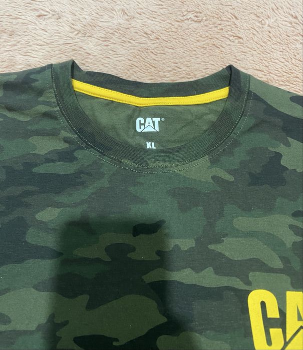 Koszulka CAT Caterpillar XL moro NOWA z metkami