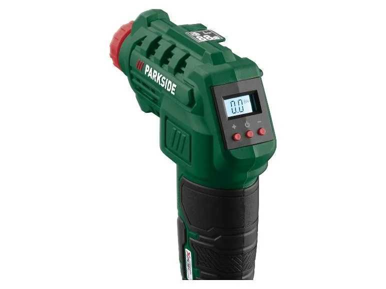 Bomba de ar e Compressor Parkside recarregável 20 V