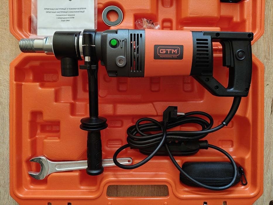Дриль алмазного свердління GTM OND-916PD-G, DK-160/2PD з мікроударом