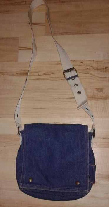 dżinsowa torebka listonoszka OLD NAVY