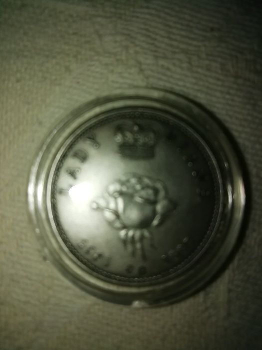 Medalha em prata homenagem Princesa Diana de Gales