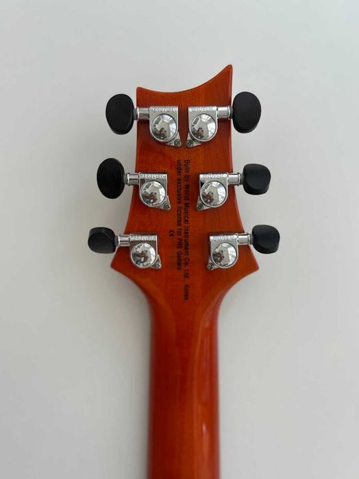 Guitarra elétrica PRS SE Custom 22 Semi-Hollow (com muitos upgrades)