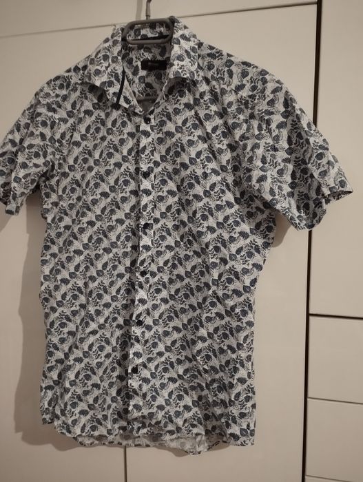 Koszula męska ze wzorem