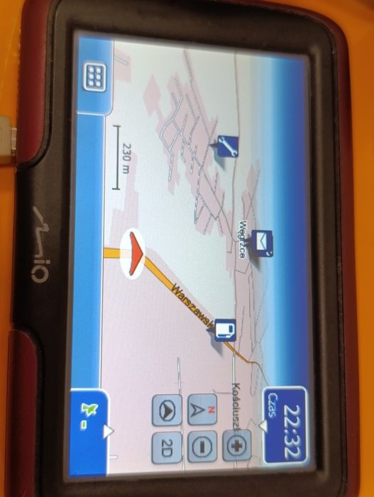 Nawigacja samochodowa, GPS, Mio Moov M400 + uchwyt, dotykowa, język PL, retro, vintage 100% sprawna