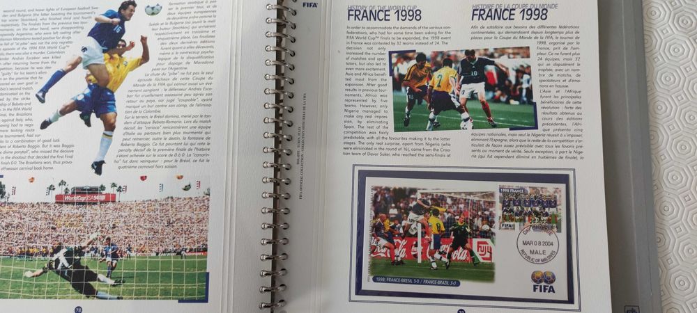 Oficial centenário FIFA em selos desde 1904 até 2006 mundial Alemanha
